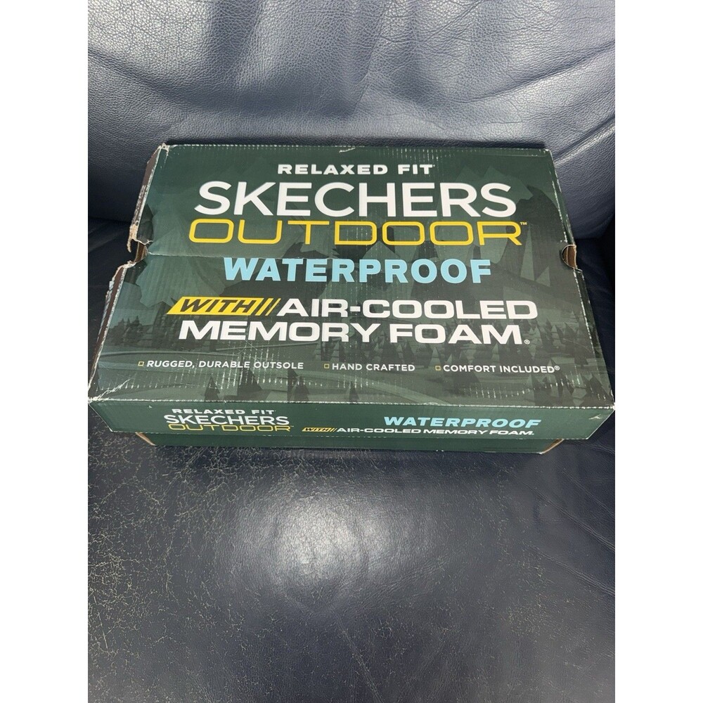 Skechers Men's Relaxed Fit Selmen Enago Lace Up Hikers Tan Size 13 #66275 NIB - Picture 4 of 5